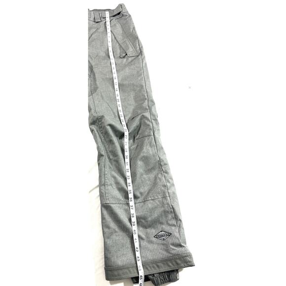 Columbia Omni-Tech Men’s Large Gray Insulated Snow Ski Pants Waterproof Lined - Picture 2 of 8